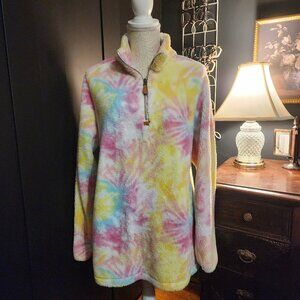 Sherpa quarter zip pullover (small hole)